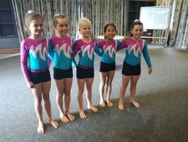 Pictured WAG Step 3 - Left to Right - Fleur Jansen, Lily Bennett, Amelia Knight, Lucy Wellington and Molly Brown